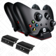 Dual Xbox One Rechargeable Battery Packs and Cradle, $17 with code OFE7IBLD